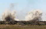 Un quartier de la ville de irakienne de Falloujah bombardé, le 13 juin 2016