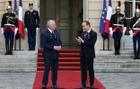 Passation de pouvoir entre François Bayrou et Sébastien Lecornu, le 10 septembre 2025 à Paris