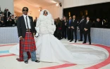 Le rappeur ASAP Rocky et la chanteuse Rihanna au gala du Met, le 1er mai 2023