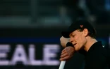 L'Italien Jannik Sinner durant la finale du Masters 1000 de Rome perdue face à l'Espagnol Carlos Alcaraz le 18 mai 2025