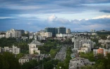 Vue de Chisinau, le 29 avril 2022 en Moldavie