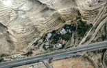 Photo satellite du Bureau de la sécurité de la Quatrième division à Damas, délivrée par Planet Labs PBC et datée du 19 janvier 2025