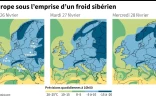 L'Europe sous l'emprise d'un froid sibérien