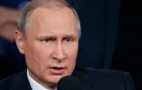 Le président Vladimir Poutine à Saint-Pétersbourg le 7 avril 2016