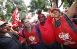 Mercredi 19 mai 2010: les salariés du BTP se mobilisent à l'appel de l'intersyndicale (CGTR, CFE, CGC, CFDT)