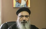 Boulos Halim, porte-parole de l'Eglise copte, dans son bureau, le 15 décembre 2016, au Caire