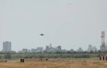 Deux nouveaux chasseurs F-16V  fraîchement acquis arrivent à la base aérienne de Chihhang, à Taitung, à Taïwan,  le 2 octobre 2026