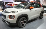 Une Citroen C3 Aircross présentée au salon de Francfort le 12 septembre  2017