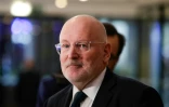 Le Néerlandais Frans Timmermans, qui devrait obtenir le portefeuille du climat, à Bruxelles le 15 mai 2019