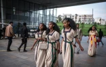 Des femmes en costume traditionnel lors des festivités d'Ashenda, symbole de l'indépendance et de l'émancipation des femmes et des filles, le 22 août 2026 à Addis Abeba
