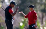 Tiger Woods et son fils Charlie, le 18 décembre 2022 à Orlando