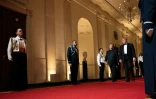 ArrivĂ©e de Donald Trump et Xi Jinping pour un dĂźner dâĂtat Ă la Maison-Blanche Ă Washington, DC, le 24 septembre 2026