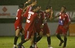 Trémoulinas, Hoarau et Abriel au stade de l'Est