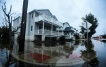 Inondations à Ocean City, dans l'Etat américain du New Jersey, le 26 septembre 2026