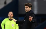 L'entraîneur argentin du Paris-SG, Mauricio Pochettino, lors du quart de finale retour de la Ligue des champions contre le Bayern Munich, au Parc des Princes, le 13 avril 2021