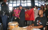 Mardi 1er juin 2010 - Arrivée de l'équipe de Chine de football à l'aéroport Roland-Garros de Saint-Denis (Photo MT)
