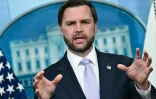 Le vice-président américain JD Vance lors d'un point presse à la Maison Blanche, le 19 mai 2026 à Washington