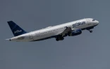 Un avion de la compagnie américaine JetBlue à Fort Lauderdale (Etats-Unis), le 16 mai 2022