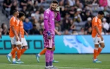 Le gardien français Hugo Lloris lors d'un match avec le LA FC, contre Houston en MLS, le 10 mai 2026 Los Angeles