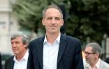 Le candidat de Place publique à la présidentielle, Raphaël Glucksmann, le 29 août 2026 à Blois