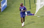 Mercredi 2 juin 2010 - Entraînement de l'équipe de France de football au stade Michel Volnay de Saint-Pierre