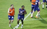 Mercredi 2 juin 2010 - Entraînement de l'équipe de France de football au stade Michel Volnay de Saint-Pierre