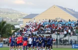 Mercredi 2 juin 2010 - Entraînement de l'équipe de France de football au stade Michel Volnay de Saint-Pierre