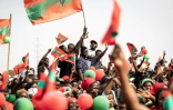 Des partisans de l'Unita lors d'un rassemblement, le 22 août 2022 à Luanda, en Angola
