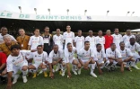 Foot- Stade Jean Ivoula à Saint-Denis - Match de gala entre la sélection de La Réunion et les Kréopolitains (joueurs réunionnais évoluant à l'extérieur)