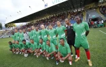 Foot- Stade Jean Ivoula à Saint-Denis - Match de gala entre la sélection de La Réunion et les Kréopolitains (joueurs réunionnais évoluant à l'extérieur)