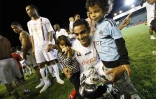 Foot - Stade Jean Ivoula à Saint-Denis - Match de gala entre la sélection de La Réunion et les Kréopolitains (joueurs réunionnais évoluant à l'extérieur)