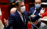Le ministre de la Santé Olivier Véran à l'Assemblée nationale, le 23 novembre 2021 à Paris