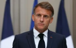 Le président Emmanuel Macron donne une conférence de presse au palais de l'Elysée, à Paris, le 18 septembre 2026