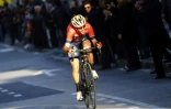 L'Italien Vincenzo Nibali lors de Milan-San Remo, le 17 mars 2018