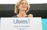 La présidente de la région Ile-de-France, Valérie Pécresse, a lancé son mouvement "Libres", à Brive, le 31 août 2019