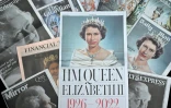 Des photos de la reine Elizabeth II à la Une des quotidiens britanniques, avec des éditions spéciales retraçant ses 96 ans de vie et 70 ans et 7 mois de règne, le 9 septembre 2022