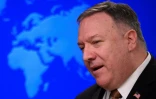 Le secrétaire d'Etat américain Mike Pompeo en mars 2020 à Washington