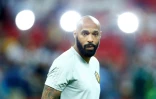 L'entraîneur-adjoint français de la Belgique Thierry Henry avant le quart de finale du Mondial contre le Brésil, le 6 juil 2018 à Kazan