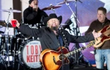 Toby Keith lors du concert inaugural le 19 janvier 2017 Lincoln Memorial à Washington