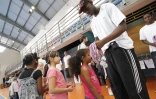 Jeudi 24 Juin 2010

Les 200 petits basketteurs au complexe sportif de Flacourt à Sainte-Marie