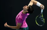 L'Espagnol Carlos Alcaraz lors de l'Open d'Australie, à Melbourne, le 3 février 2021