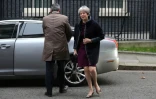 Theresa May, le 8 janvier 2018 Ă Londres