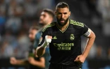 L'attaquant français du Real Madrid, Karim Benzema, lors d'un match du championnat d'Espagne, le 20 août 2022 à Vigo