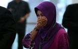 La mère d'un passager qui était à bord de l'avion de Malaysian Airlines (vol MH370) disparu en 2014 à Putrajaya, en Malaisie, le 30 juillet 2018