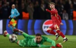 Le gardien du PSG Gianluigi Donnarumma encaisse un but d'Harvey Elliott, en huitième de finale aller de la Ligue des champions, le 5 mars 2025 au Parc des Princes