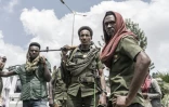 Des miliciens amhara à Dabat, le 14 septembre 2021