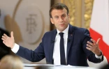 Le président Emmanuel Macron le 25 avril 2019 à l'Elysée à Paris