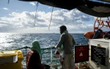 A bord du navire humanitaire Sea Watch 3, le 5 janvier 2019