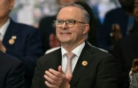 Le Premier ministre australien Anthony Albanese assiste à une réunion du G20, le 19 novembre 2024 à Rio de Janeiro au Brésil