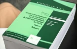 Le rapport de la commission d'enquête parlementaire sur les effets psychologiques de la plateforme de vidéos courtes TikTok sur les mineurs présenté à l'Assemblée nationale, le 11 septembre 2025 à Paris